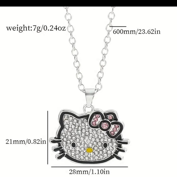 Hello Kitty Pendant Necklace - Picture 3 of 5